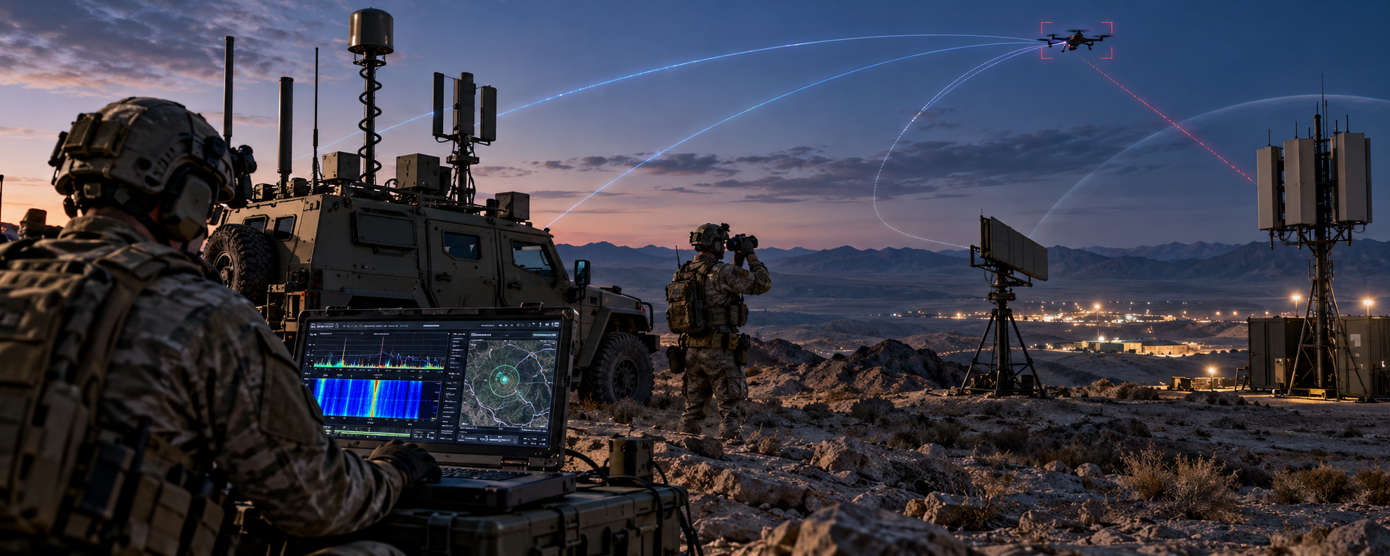 Twilight Counter-Drone Operations
